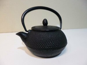 GT/G26BH-DA1 未使用保管品 南部鉄器 鉄瓶 茶道具 茶懐石 ミニチュア 古民具 茶器 煎茶 鉄器 金属工芸