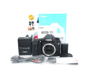 ★APS-C一眼レフカメラの最上位機種♪★【極上品】Canon キヤノン 7D ボディ★安心保証★24141E