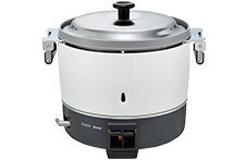 新製品　プロパンガス　ホース付属　リンナイ　業務用ガス　炊飯器　6.0Ｌ/3升 　RR-300CF-B　9.5φ接続