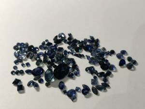 天然サファイア　おまとめ　◆　ｆ２０ｃｔ　裸石　宝石　サファイア　コランダム　藍玉　◆　ジュエリー