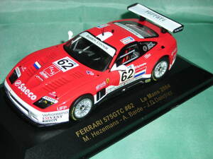 1/43　フェラーリ　５７５　ＧＴＣ　Ｌｅ　Ｍａｎｓ　２００４　＃６２