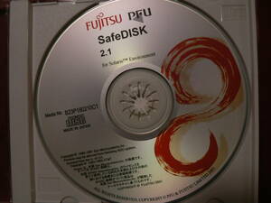 送料最安 \180　CDF33：富士通 PFU　SafeDISK 2.1　for Solaris Environments　Model No. B23P180210C1　CD 1枚のみ