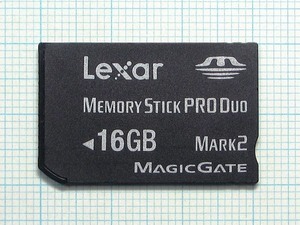 ★Lexar メモリースティック PRODuo １６GB 中古★送料６３円～