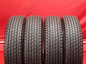 スタッドレス4本 《 ブリヂストン 》 W300 [ 145/80R12 80/78N ]9.5分山★ 商用車6PR エブリィ NV100 クリッパー ミニキャブ stati12