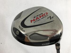 即決 中古 エクシム NANO Extra Impact ドライバー 1W オリジナルカーボン 10 SR