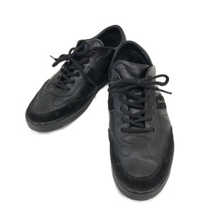 〇〇 Salvatore Ferragamo サルヴァトーレフェラガモ 靴 スニーカー 表記サイズ7 1/2 33054 ブラック やや傷や汚れあり