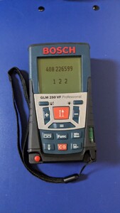 ジャンク 故障 使用不可 BOSCH レーザー距離計 GLM 250 VF Professional