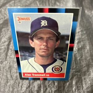 Donruss 1988 Alan Trammell Detroit Tigers No.230 アラントラメル　デトロイトタイガース