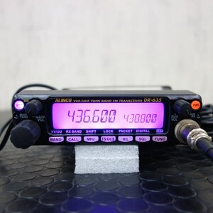 ALINCO DR-635 アルインコ デュアルバンド 144/430MHz FMモービルトランシーバー【 中古品 / 動作確認済み 】