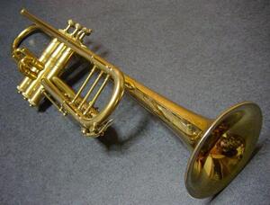 VINTAGE BUESCHER MODEL 9 GOLD PLATE 1924