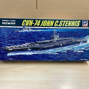 ⑥ ピットロード CVN-74 JOHN C.STENNIS 1/700 プラモデル 未組立 