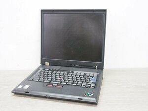 ☆【1R0627-12】 IBM ノートパソコン 2881-5GJ ThinkPad シンクパッド G41 ジャンク