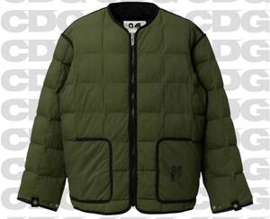 TNF × CDG ビレイライナージャケット XL The North Face COMME des GARCONS CDG ノースフェイス コムデギャルソン グリーン カーキ 新品 