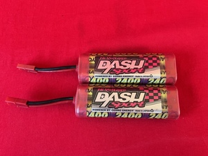 DASH　SPORT RC-2400 1.2V 充電式ニカド電池　２本