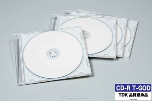 業務用CD-R　T-GOD　TG-CDR80 PWCX600　TDK品質継承品（お試し4枚セット）B