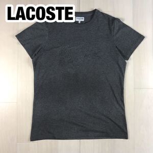 LACOSTE ラコステ 半袖Tシャツ 6 ダークグレー ワニ