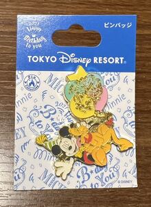 TDR ミッキー バースデー ミキ誕 ミッキー&プルート ピンバッジ