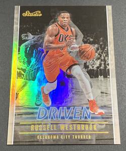 2016-17 Panini Studio Driven Russell Westbrook No.DR-RW Thunder NBA ウェストブルック　サンダー　インサート　パニーニ