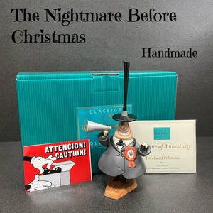 希少 廃盤品 HANDMADE 手作り Nightmare Before Christmas ナイトメアビフォアクリスマス メイヤー村長 Mayor WDCC DISNEY CLASSICS