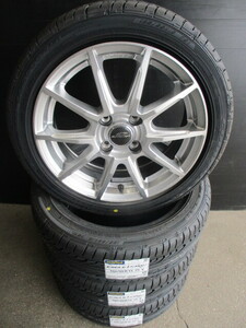 新品グッドイヤーLS2000HBⅡ165/55R15シュナイダー15×5.5＋45☆15インチ4本セット☆コペンミラエッセハイゼットアルトワークスN-ONERSNfw