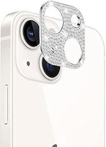 シルバー iPhone 14 / iPhone 14 Plus カメラ保護フィルム 【1枚】 シルバー カメラカバー カメラレン