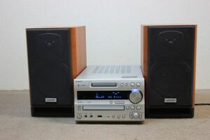 ONKYO FR-N7FX D-N88E5 オンキョー CD/MDコンポ 通電OK ジャンク