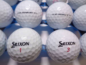 [1018B003.] スリクソン ゼットスター エックスブイ 23年 SRIXON Z・STAR XV 12球 ロストボール 【中古】