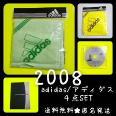 レア★adidas/アディダス★限定ミニタオル2点(新品)&DVD&カタログ4点