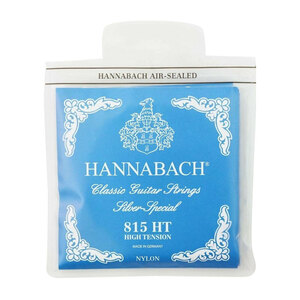 ハナバッハ クラシックギター弦 6セット HANNABACH 815 HT-Blue Set 青 ブルー ギター弦 クラギ弦