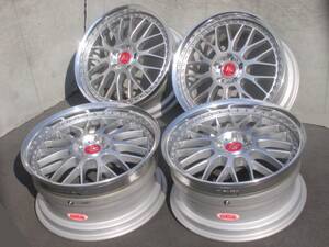 貴重 美品 WORK VS-XX 8.5J 9.5J 114.3-5 クラウン オデッセイ マークX レクサス IS JZX100 BBS TE37 マイスター エクイップ LM VS-KF RS 