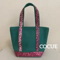 cocue コキュ　スパンコールトートバッグ