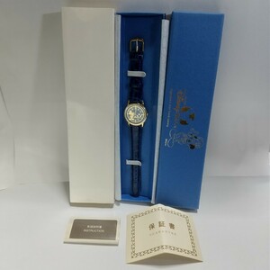 未使用 東京 ディズニーシー グランドオープニング 記念 腕時計 非売品 2001年 当時物 箱付 Tokyo Disney Sea ディズニー 時計 ブルー