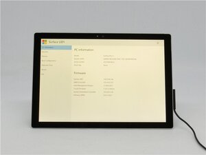 中古　SurfacePro　1724◆Corei5　6300U　◆M.2 SSD128GB◆メモリ4GB◆　　バッテリー充電できない為ジャンク扱い 　