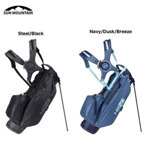 ★新品★送料無料★ サンマウンテン Sun Mountain H2NO Lite 14-Way スタンドバッグ NAVY-DUSK-BREEZE