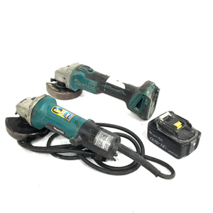 Makita 9533BLA ディスクグラインダ/GA404D 充電式ディスクグラインダー マキタ 電動工具 まとめ セット QR061-344