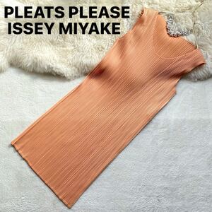 3点送料無料☆PLEATS PLEASE ISSEY MIYAKE　プリーツプリーズ　イッセイミヤケ　ロング丈　カットソー　