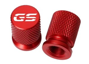 S-53 GS 赤 GS1200SS GS750 GS400 GS50 エアーバルブキャップ パーツ カスタム部品