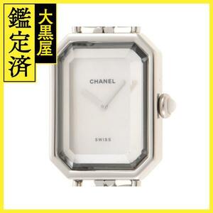 CHANEL　シャネル　時計　プルミエールL　H1639　SS/カワ　クォーツ式　2148103661181　【437】