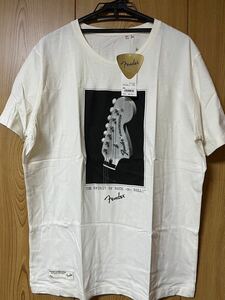 フェンダー tシャツ ラージヘッド ユニクロ製 タグ付き 新品 XL