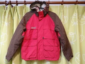 希少 BURTON バートン スノーボード ジャケット スキーウエア キッズ 子供用 Lサイズ 登山