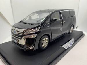 トヨタ特注 1/18 トヨタ ヴェルファイア TOYOTA VELLFIRE MPV HYBRID ブラック J01-2-011