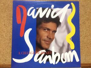 輸入LP★デイヴィッド・サンボーンDavid Sanborn★チェンジ・オブ・ハートA Change Of Heart