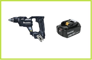 マキタ 18V 充電式スクリュードライバ FS600DZB(黒)＋バッテリ(BL1860B) [充電器・ケース別売]【日本国内・マキタ純正品・新品/未使用】