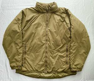 本物 米軍 実物 ハッピースーツ WILD THINGS ワイルドシングス USMC プリマロフト PARKA EXTREME COLD　Large-Regular 後ろ裾に大きな補修 