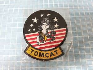 ■未使用 ミリタリーワッペン アイロンワッペン アメリカ軍 パッチ TOMCAT トムキャット