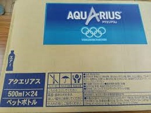 AQUARIUS(アクエリアス) コカ・コーラエアーボトル 500mlPET×24本　