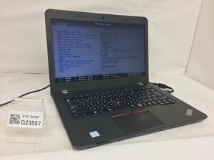 ジャンク/ LENOVO 20EUA02XJP ThinkPad E460 Intel Core i3-6100U メモリ4.1GB ストレージ無し 【G23557】