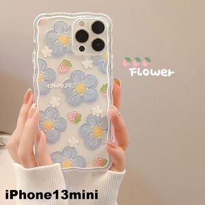 iphone13miniケース カーバー TPU 可愛い　お洒落　韓国　　軽量 ケース 耐衝撃 高品質 2値下げ不可