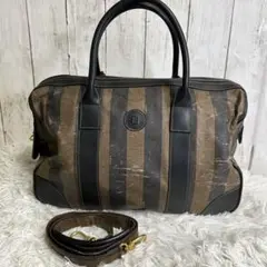 FENDI ペカン柄  ハンドバッグ 2way ボストンバッグ　ショルダーバッグ