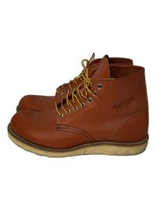 RED WING◆レースアップブーツ/UK7.5/BRW/レザー/8166